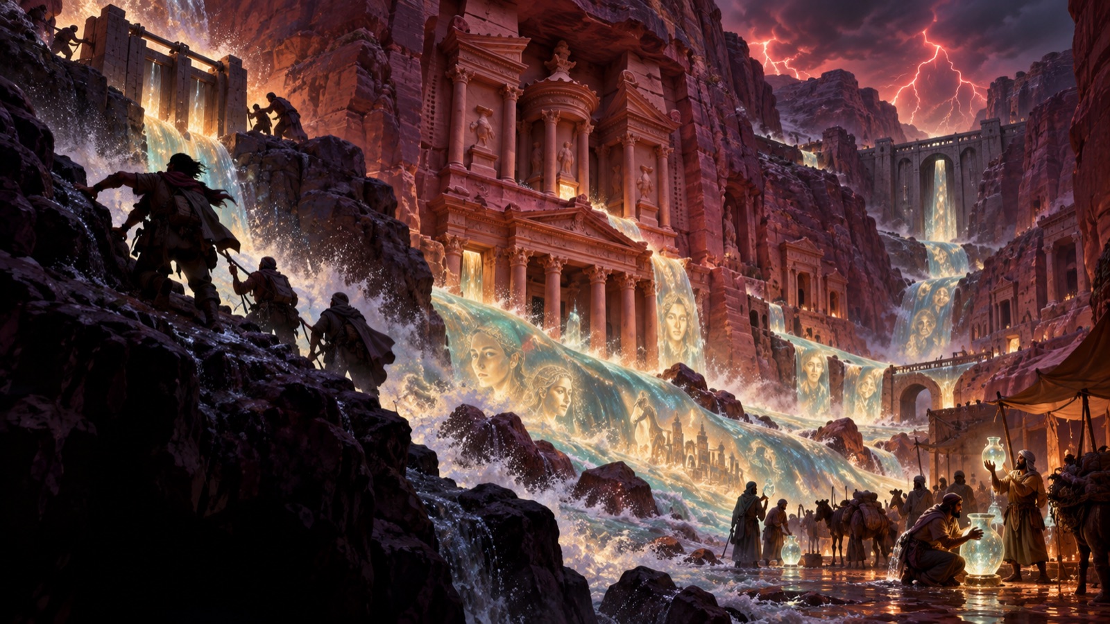 Illustration for Stormvault of the Red Canyons